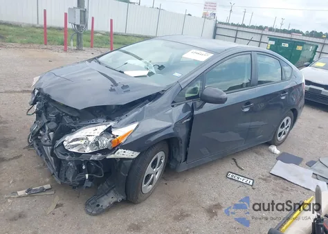 2013 Toyota Prius Three z USA, uszkodzony, nr VIN JTDKN3DU6D1691608